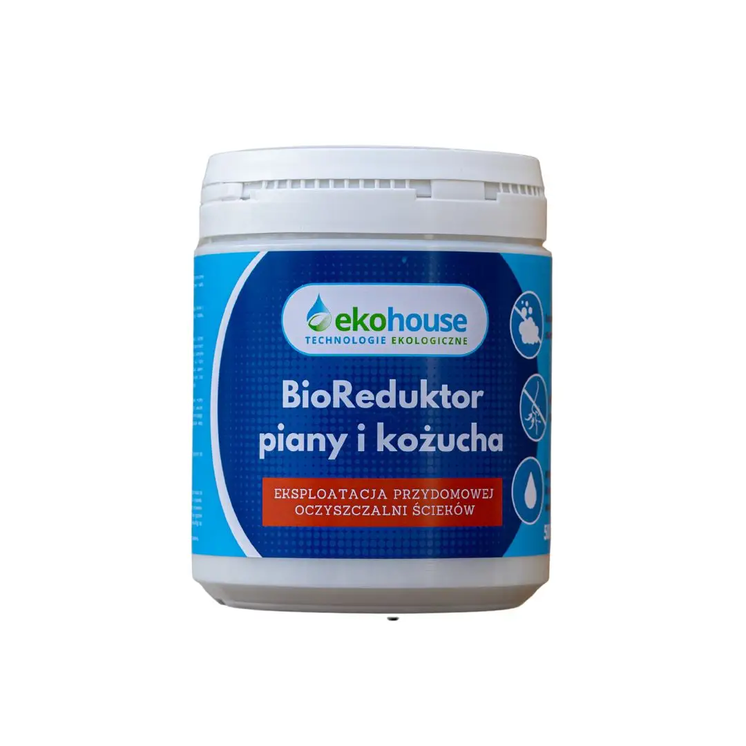Biopreparat BioReduktor piany i kożucha Eko House do oczyszczalni ścieków