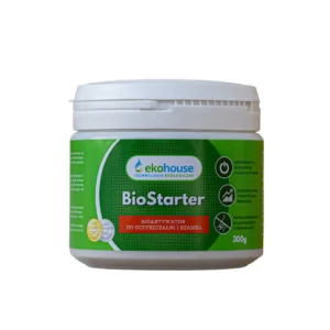 Biopreparat BioStarter Eko House do przydomowej oczyszczalni ścieków, opakowanie 300 g