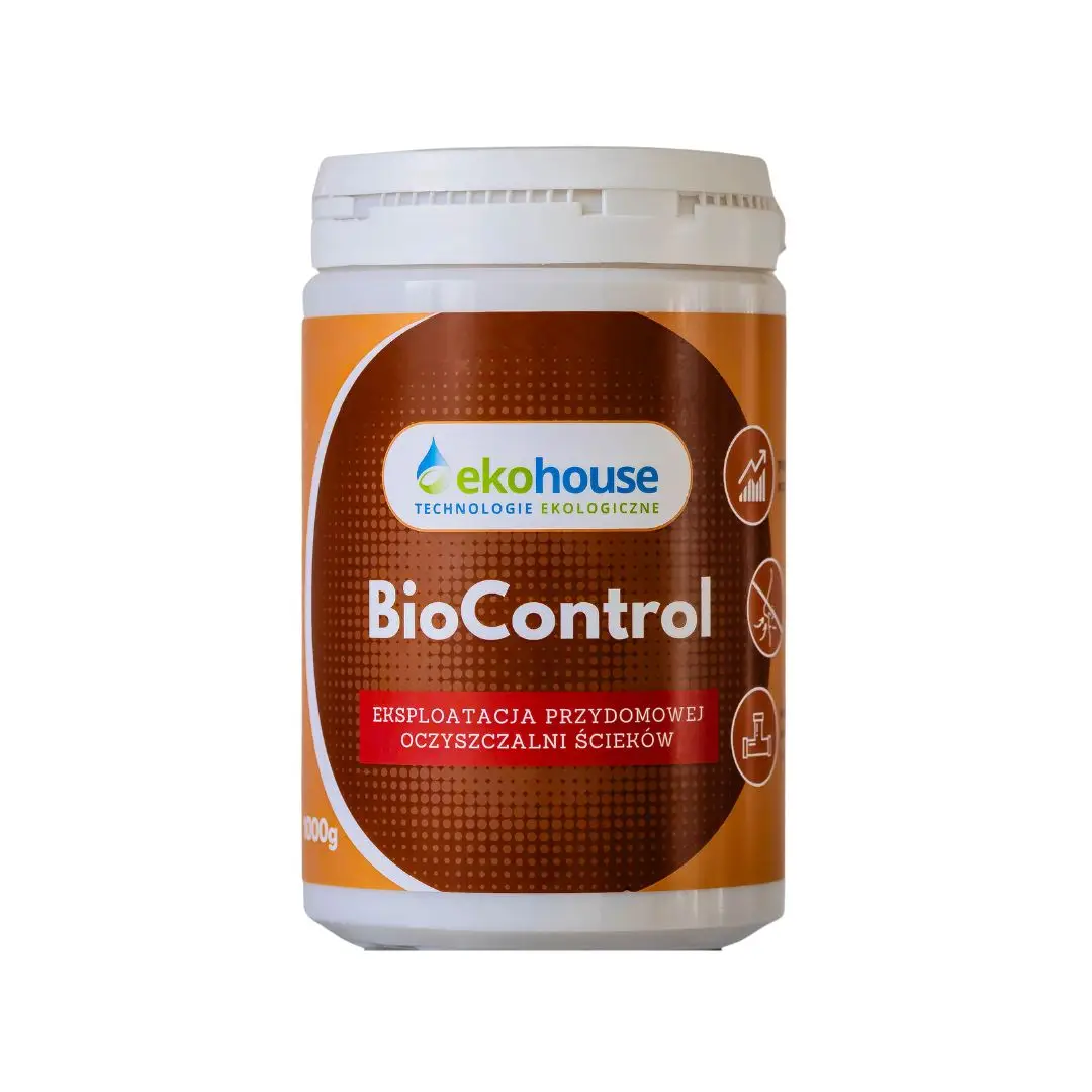 Biopreparat BioControl Eko House do eksploatacji przydomowej oczyszczalni ścieków