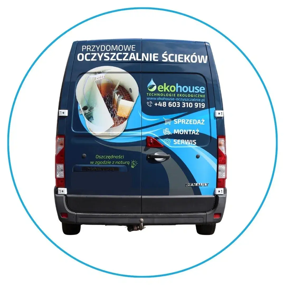 Bus serwisowy Eko House – przydomowe oczyszczalnie ścieków