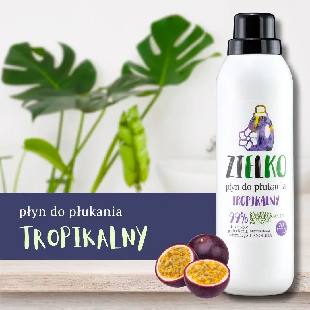 ZIELKO płyn do płukania Tropikalny – baner produktowy