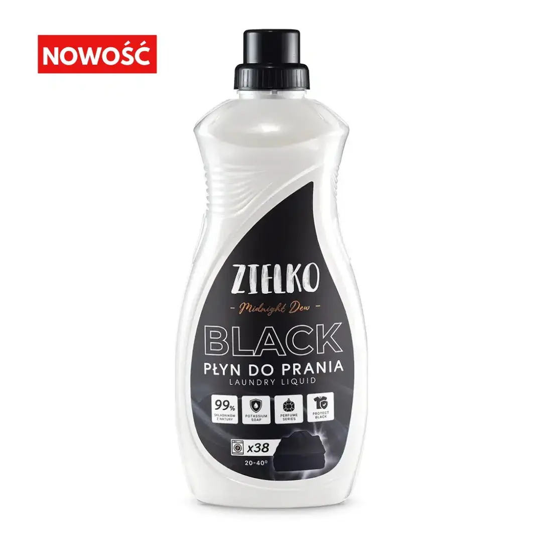 ZIELKO Black płyn do prania – nowość