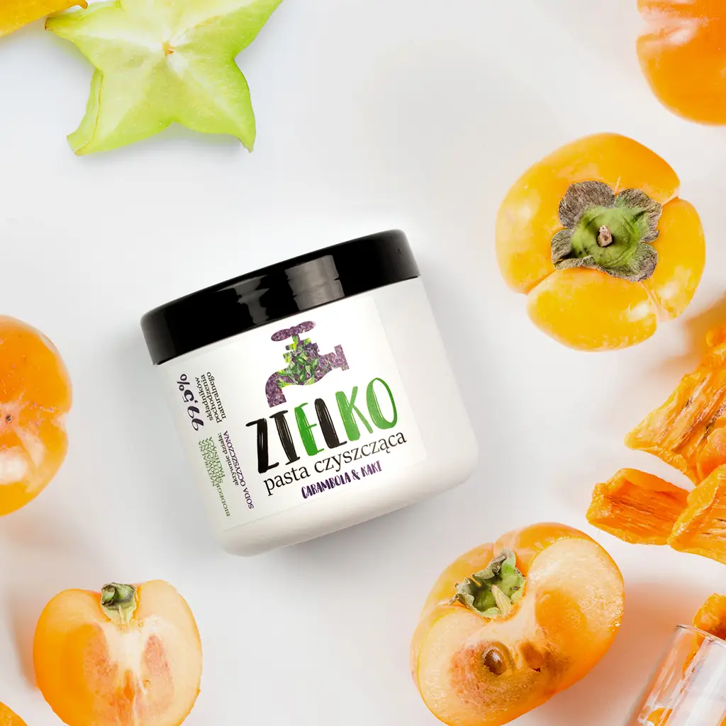 ZIELKO pasta czyszcząca Carambola & Kaki z owocami